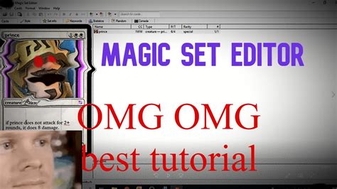 Get magic set editor
